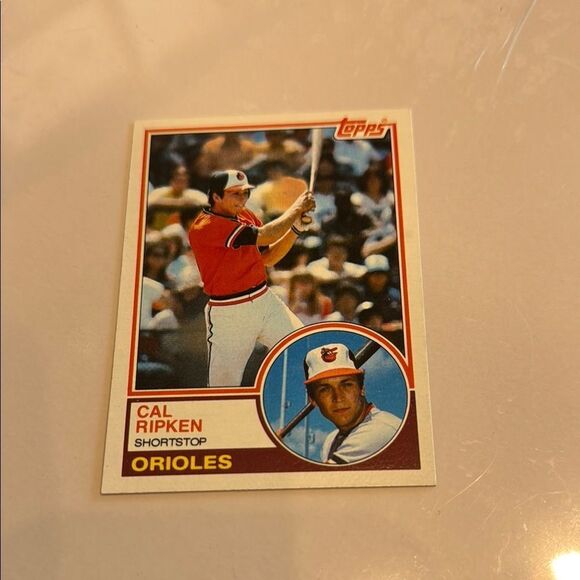 Topps Cal Ripken Orioles Baseball Card 1983 mint condition - Picture 2 of 4